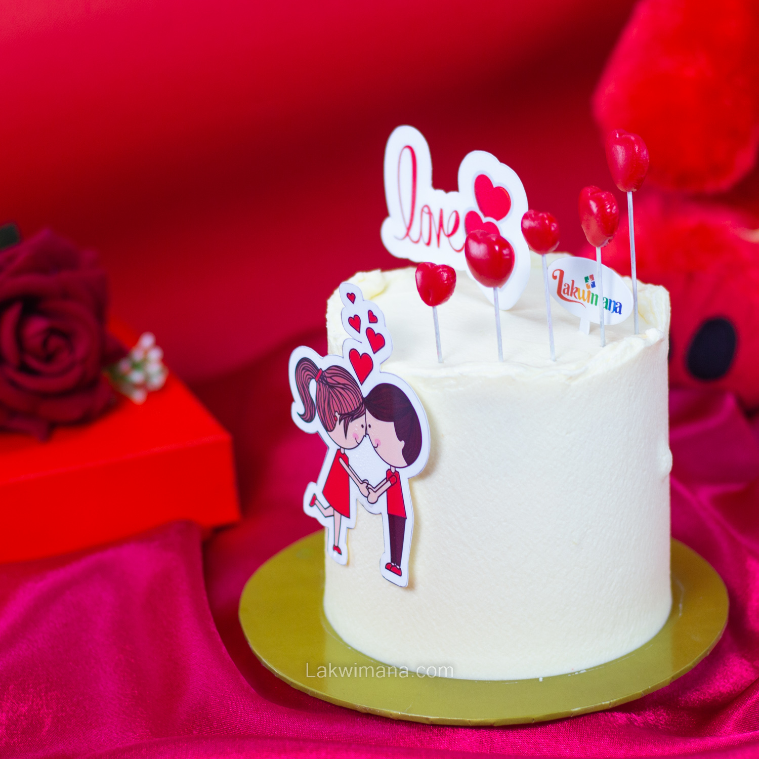 Love Birds Mini Cake 500g